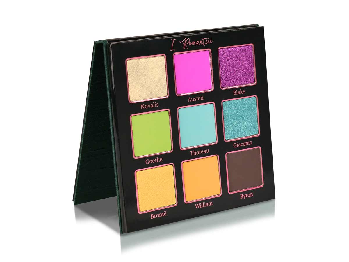 Palette ombretti colorati