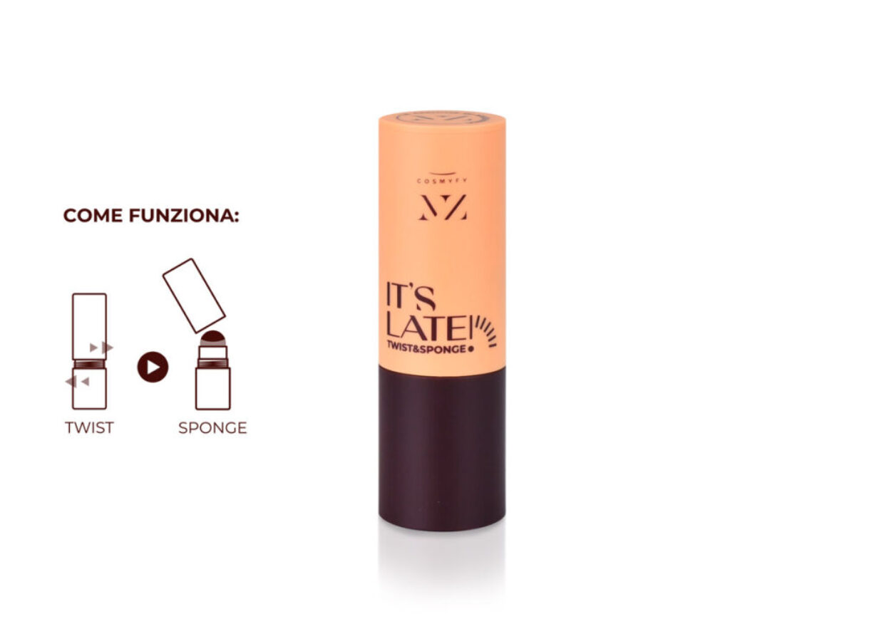 IT'S LATE! TWIST & SPONGE - FACE HIGHLIGHTER