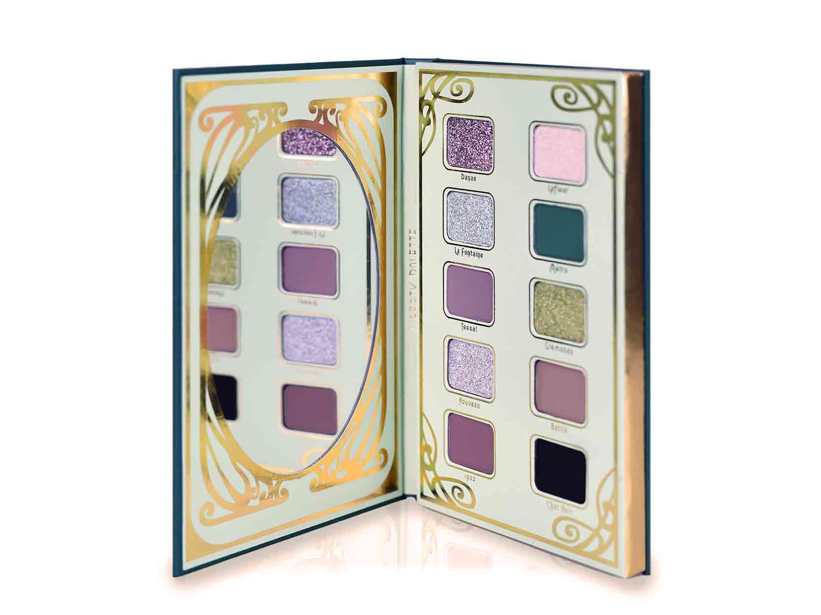 interno palette occhi vintage