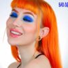 applicazione ombretto blu elettrico