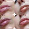 Applicazione lip gloss